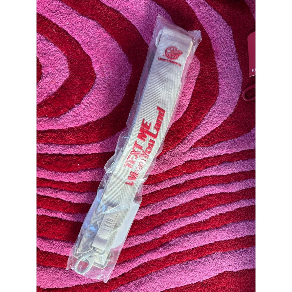 BÉIS x Lonely Ghost Shoulder Strap Ghost White NEW Sealed Limited Edition